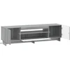 TV staliukas LED televizoriaus spintelė EDE 153 x 35 x 43 cm Pilka Sonoma