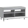 TV staliukas LED televizoriaus spintelė HAARLEM 81 x 35 x 43 cm Pilka Sonoma