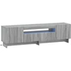 TV staliukas LED televizoriaus spintelė EDE 153 x 35 x 43 cm Pilka Sonoma