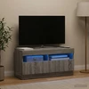 TV staliukas LED televizoriaus spintelė Pilka Sonoma Apdirbta mediena
