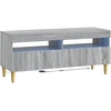TV staliukas LED televizoriaus spintelė ARNHEM 100 x 35 x 43 cm Pilka Sonoma