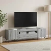 TV staliukas LED televizoriaus spintelė Pilka Sonoma Apdirbta mediena