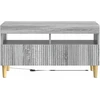 TV staliukas LED televizoriaus spintelė ARNHEM 81 x 35 x 43 cm Pilka Sonoma