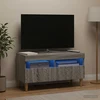 TV staliukas LED televizoriaus spintelė Pilka Sonoma Apdirbta mediena