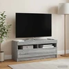 TV staliukas LED televizoriaus spintelė Pilka Sonoma Apdirbta mediena