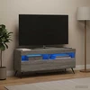 TV staliukas LED televizoriaus spintelė Pilka Sonoma Apdirbta mediena