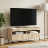TV staliukas LED televizoriaus spintelė Sonoma ąžuolas Apdirbta mediena