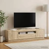 TV staliukas LED televizoriaus spintelė Sonoma ąžuolas Apdirbta mediena