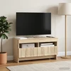TV staliukas LED televizoriaus spintelė Sonoma ąžuolas Apdirbta mediena