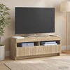 TV staliukas LED televizoriaus spintelė EDE 100 x 35 x 43 cm Sonoma ąžuolas