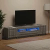 TV staliukas LED televizoriaus spintelė UTRECHT 3 vnt. Pilka Sonoma