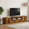 TV staliukas LED televizoriaus spintelė UTRECHT 3 vnt. Dūminio ąžuolo