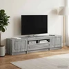 TV staliukas LED televizoriaus spintelė UTRECHT 3 vnt. Pilka Sonoma