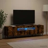 TV staliukas LED televizoriaus spintelė ZWOLLE Dūminio ąžuolo