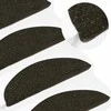 Lipnūs laiptų kilimėliai, 20vnt., antracito, 65x22,5x3,5cm