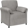 1 vietos sofa Šviesiai pilka 88 x 83 x 95 cm Aksomas