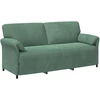 3-Vietis Sofa Jūrinė žalia 198 x 83 x 95 cm Aksomas