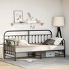 Lova Dienos lovos rėmas Juoda 90 x 190 cm