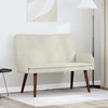 Dvitaškė sofa Kreminė 115 x 61 x 87 cm Aksomas