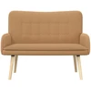 Dvitaškė sofa Smėlio 115 x 61 x 87 cm Bouclé