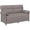 Dvitaškė sofa Taupe 158 x 83 x 95 cm