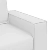 Dvivietė sofa Baltas 160 cm Dirbtinė oda