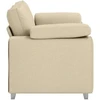 Dvivietė sofa Kreminė 160 cm audinys