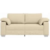 Dvivietė sofa Kreminė 180 cm audinys