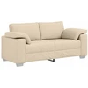 Dvivietė sofa Kreminė 180 cm audinys