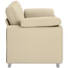 Dvivietė sofa Kreminė 180 cm audinys