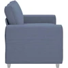 Dvivietė sofa, mėlyna, 160x77x82 cm, velvetas, audinys