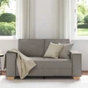 Dvivietė sofa, pilkai ruda, 160x78x84 cm, audinys