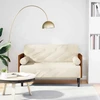Dvivietė sofa su pagalvėlėmis, 110 cm, linas