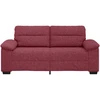Dvivietė sofa, vyno raudonumo, 180x81x84 cm, audinys
