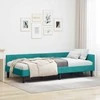Lova Kampinė lovos konstrukcija Turkio 90 cm x 190 cm Aksomas