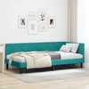 Lova Kampinė lovos konstrukcija Turkio 90 cm x 190 cm Aksomas