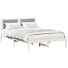Lova Lovo rėmas su apmuštu galvūgaliu Šviesiai pilka 140 x 200 cm