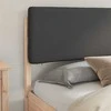 Lova Lovo rėmas su apmuštu galvūgaliu Tamsiai pilka 180 x 200 cm