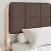 Lova Lovo rėmas su apmuštu galvūgaliu Taupe 150 x 200 cm