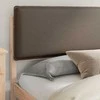 Lova Lovo rėmas su apmuštu galvūgaliu Taupe 180 x 200 cm