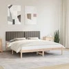 Lova Lovo rėmas su apmuštu galvūgaliu Taupe 180 x 200 cm