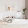 Lova Lovos rėmas Balta 140 x 200 cm Medis