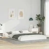 Lova Lovos rėmas Balta 160 x 210 cm Kietos pušies mediena