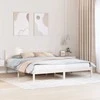 Lova Lovos rėmas Balta 180 x 200 cm Pušies medienos masyvas