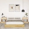 Lova Lovos rėmas be čiužinio 120x200 cm ąžuolo masyvo