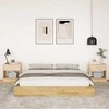 Lova Lovos rėmas be čiužinio 140x190 cm ąžuolo masyvo