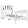 Lova Lovos rėmas be čiužinio, balta, 90x190cm, pušies masyvas