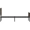Lova Lovos rėmas be čiužinio, dūminio ąžuolo, 75x190cm, metalas