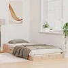 Lova Lovos rėmas Natūrali 80 x 220 cm Kietos pušies mediena