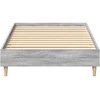 Lova Lovos rėmas Pilkas Sonoma 203 x 93 x 25 cm Apdirbta mediena